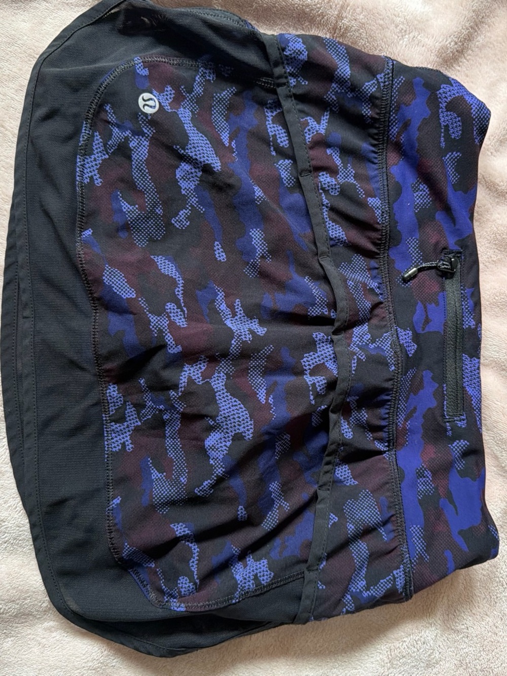 lululemon athletica Purple and Black Camo Athletic Skirt